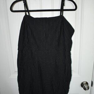🖤🤍 Forever 21 Black & White Pinstripe Dress 🖤🤍